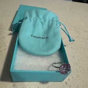 Tiffany & Co. Cocktail Ring with Amethyst Gem
